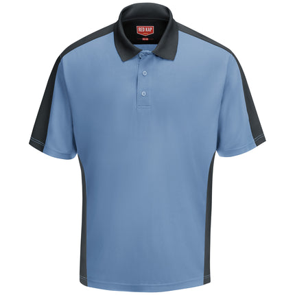 Red Kap® Men's Short Sleeve Performance Knit® Two-Tone Polo / SK54MC