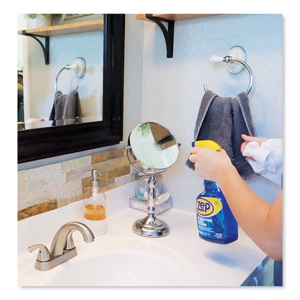 Streak-Free Glass Cleaner, Pleasant Scent, 32 Oz Spray Bottle, 12/carton