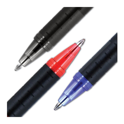 Jetstream 101 Hybrid Gel Pen, Stick, Bold 1 mm, Black Ink, Black Barrel, Dozen