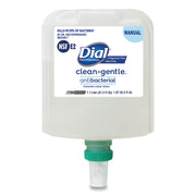 Clean+Gentle Antibacterial Foaming Hand Wash Refill for 1700 Dispenser, Fragrance-Free, 1.7 L, 3/Carton