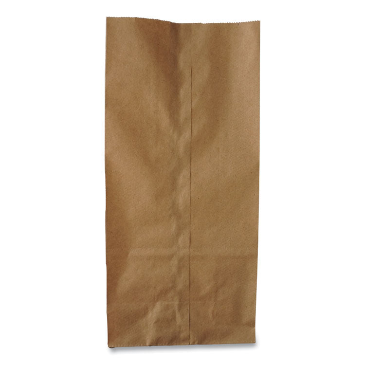 Grocery Paper Bags, #6 Size, 5.88" x 3.63" x 11", Natural, 500/Bundle