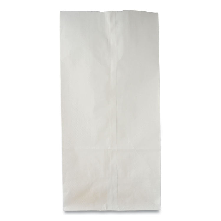 Grocery Paper Bags, #2 Size, 4.13" x 2.63" x 7.88", White, 500/Bundle