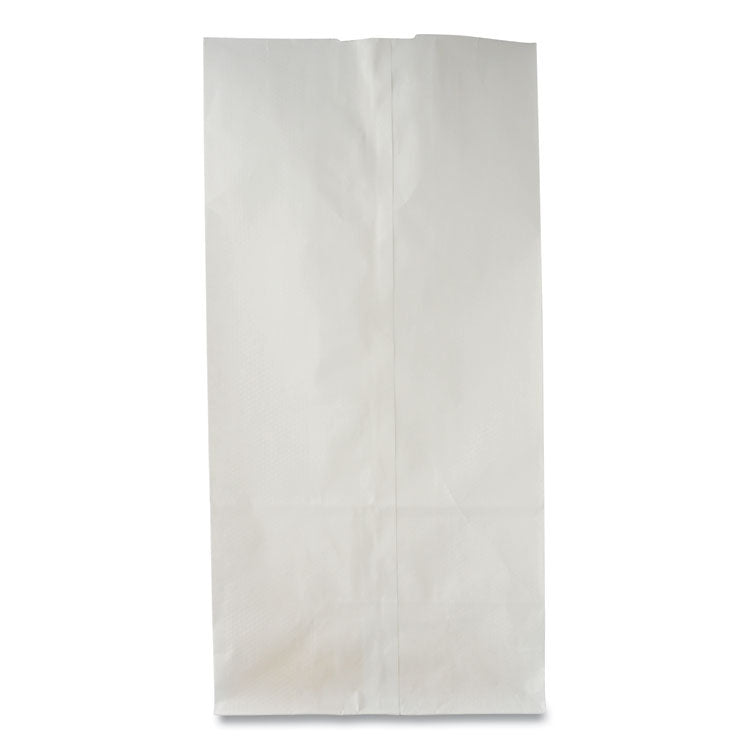 Grocery Paper Bags, #6 Size, 5.88" x 3.63" x 11", White, 500/Bundle