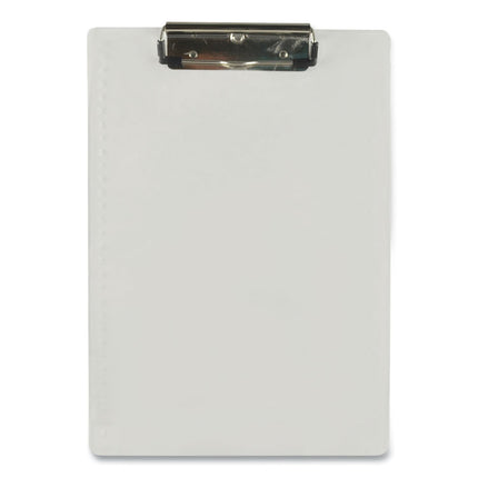 Acrylic Clipboard, 0.5" Clip Capacity, Holds 8.5 x 11 Sheets, Clear