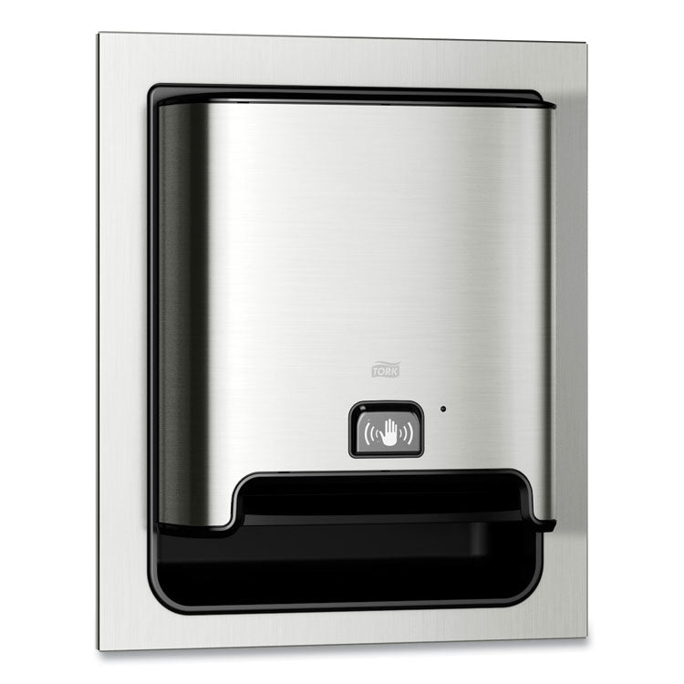 Image Design Matic Hand Towel Roll Dispenser With Intuition Sensor, In-Wall Recessed, 17.64 X 7.87 X 20.55, Stainless Steel