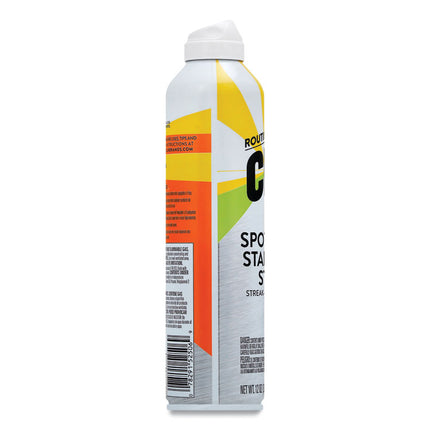 Spot-Free Stainless Steel Cleaner, Citrus, 12 Oz Can, 6/carton