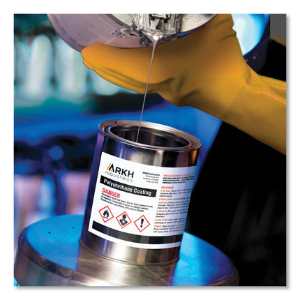 Ultraduty Ghs Chemical Waterproof And Uv Resistant Labels, 4.75 X 7.75, White, 2/sheet, 50 Sheets/box