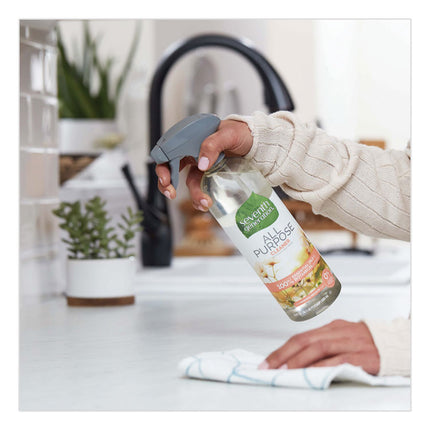 Natural All-Purpose Cleaner, Morning Meadow, 23 Oz Trigger Spray Bottle