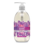 Natural Hand Wash, Lavender Flower and Mint Scent, 12 oz, 8/Carton