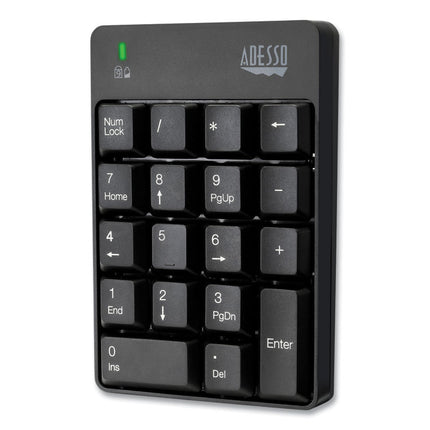 Wkb6010ub Wireless 18-Key Numeric Usb Keypad, Black