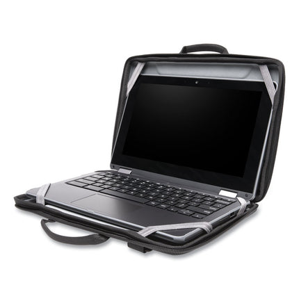 LS520 Stay-On Case for Chromebooks and Laptops, Fits Devices Up to 11.6", EVA/Water-Resistant, 13.2 x 1.6 x 9.3, Black