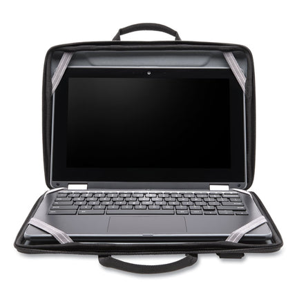 LS520 Stay-On Case for Chromebooks and Laptops, Fits Devices Up to 11.6", EVA/Water-Resistant, 13.2 x 1.6 x 9.3, Black