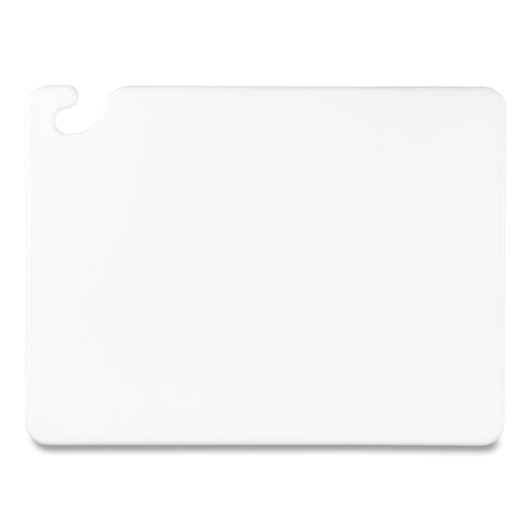 Cut-N-Carry Color Cutting Boards, Plastic, 20 x 15 x 0.5, White