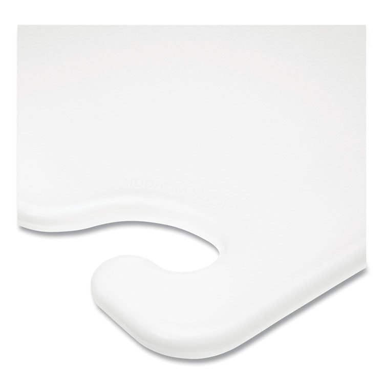 Cut-N-Carry Color Cutting Boards, Plastic, 20 x 15 x 0.5, White