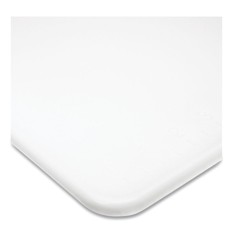 Cut-N-Carry Color Cutting Boards, Plastic, 20 x 15 x 0.5, White
