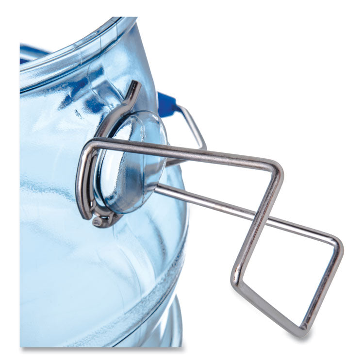 Saf-T-Ice Tote, 6 gal, Transparent Blue