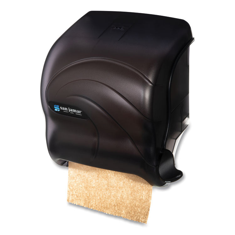 Element Lever Roll Towel Dispenser, Oceans, 12.5 X 8.5 X 12.75, Black Pearl