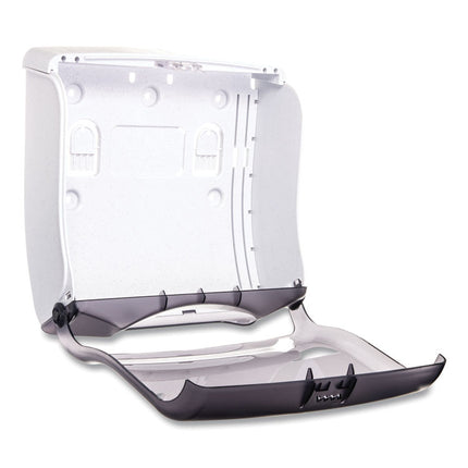 Ultrafold Fusion C-Fold And Multifold Towel Dispenser, 11.5 X 5.5 X 11.5, Black
