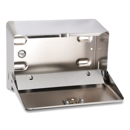 Mini C-Fold/multifold Towel Dispenser, 11.13 X 3.88 X 7.88, Chrome