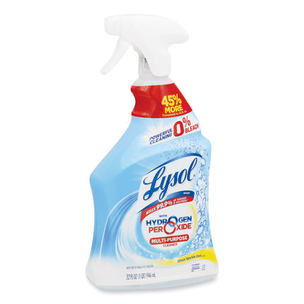 Multi-Purpose Hydrogen Peroxide Cleaner, Citrus Sparkle Zest, 32 Oz Trigger Spray Bottle, 9/carton