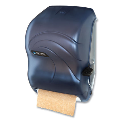 Lever Roll Towel Dispenser, Oceans, 12.94 X 9.25 X 16.5, Arctic Blue