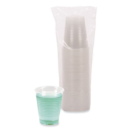 Translucent Plastic Cold Cups, 12 oz, 50/Pack