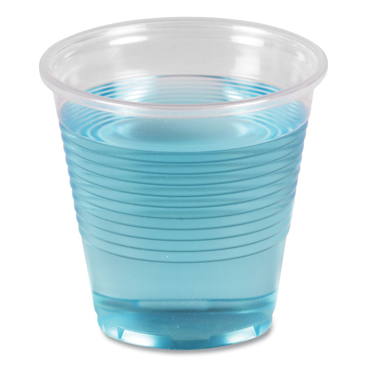 Translucent Plastic Cold Cups, 5 oz, 100/Pack