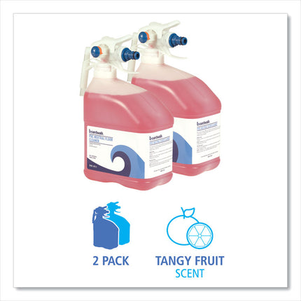PDC Neutral Floor Cleaner, Tangy Fruit Scent, 3 L Bottle, 2/Carton