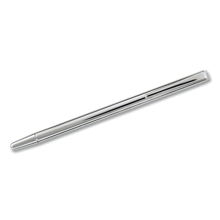 Slimline Pen-Size Pocket Pointer With Clip, Extends To 24.5", Silver