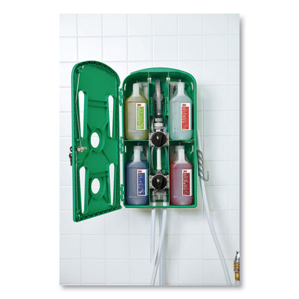 Flow Control System Chemical Dispenser, Air Gap, 12.25 X 6.3 X 22.5, Green