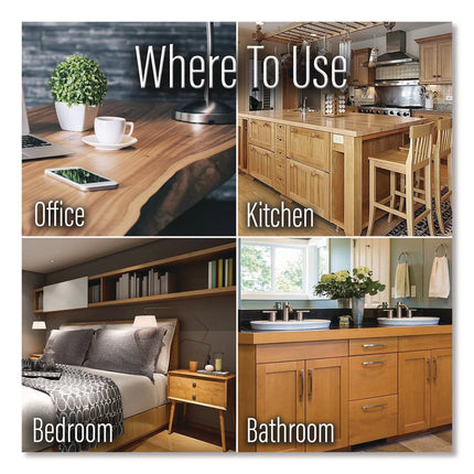 Oil, Furniture, Fresh Lemon, 16 oz Bottle, 6/Carton