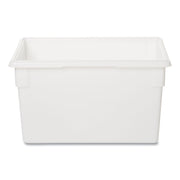 Food/Tote Boxes, 21.5 gal, 26 x 18 x 15, White, Plastic
