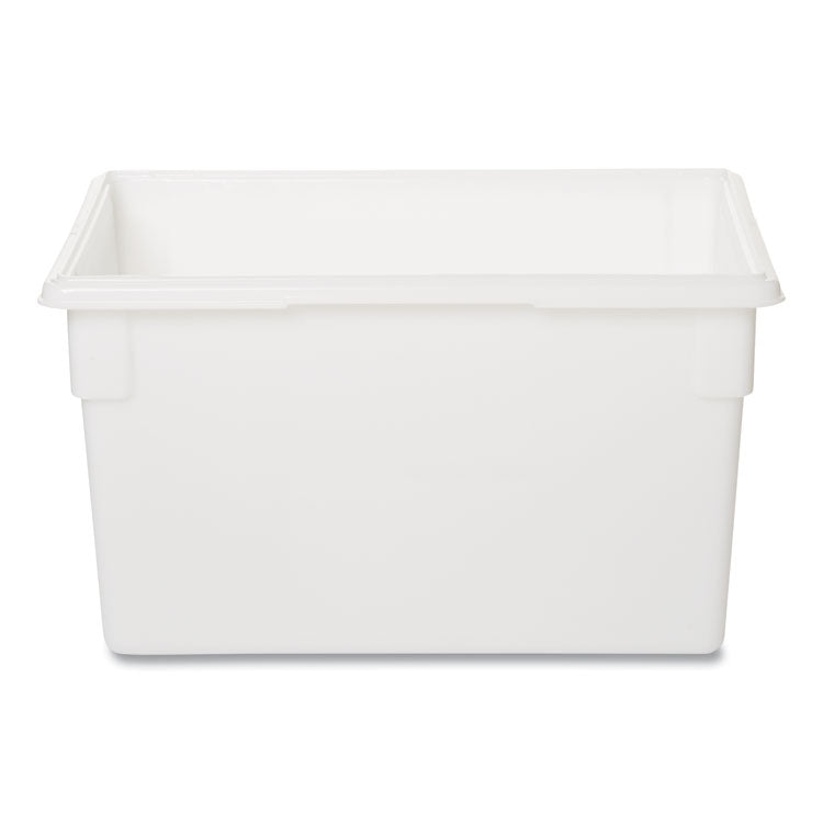 Food/Tote Boxes, 21.5 gal, 26 x 18 x 15, White, Plastic