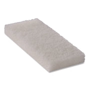 Octopus Light Duty Cleaning Pad, 5 x 9, White, 20/Carton