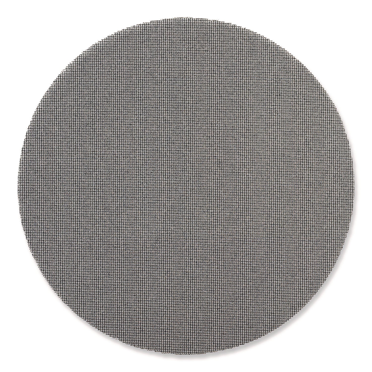 Sand Screen Discs, 20" Diameter, 120 Grit, Gray, 10/Carton