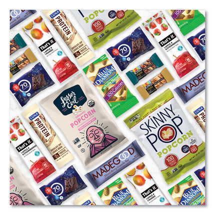 Low Calories Snack Box, 28 Assorted Snacks/Box