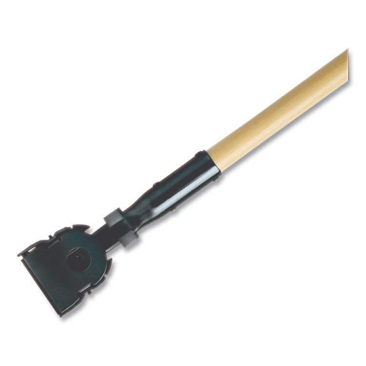 Snap-On Hardwood Dust Mop Handle, 1.5" dia x 60", Natural