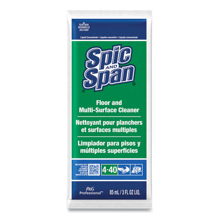Liquid Floor Cleaner, 3 Oz Packet, 45/carton