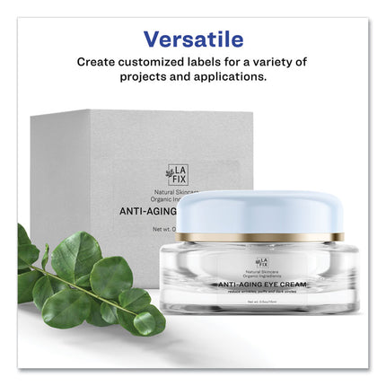 Print-To-The-Edge Labels With Sure Feed And Easy Peel, 2 X 3, Glossy Clear, 80/pack