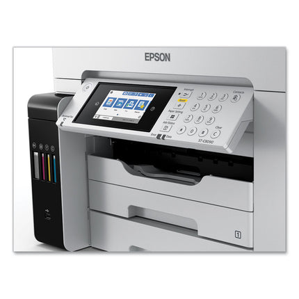 Workforce St-C8090 Supertank Color Mfc Printer, Copy/fax/print/scan