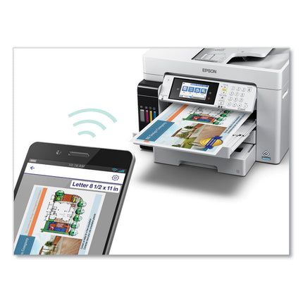 Workforce St-C8090 Supertank Color Mfc Printer, Copy/fax/print/scan