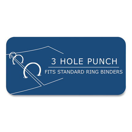 Notebook Filler Paper, 3-Hole, 8.5 X 11, College Rule, 100/pack