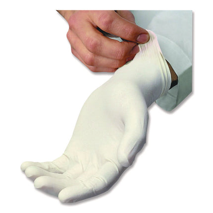 L5101 SERIES POWDERED LATEX GLOVES, 4 MIL, LARGE, CREAM, 100/BOX