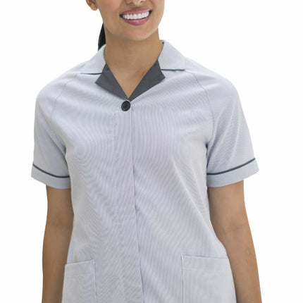 EDWARDS LADIES HIDDEN PLACKET TUNIC