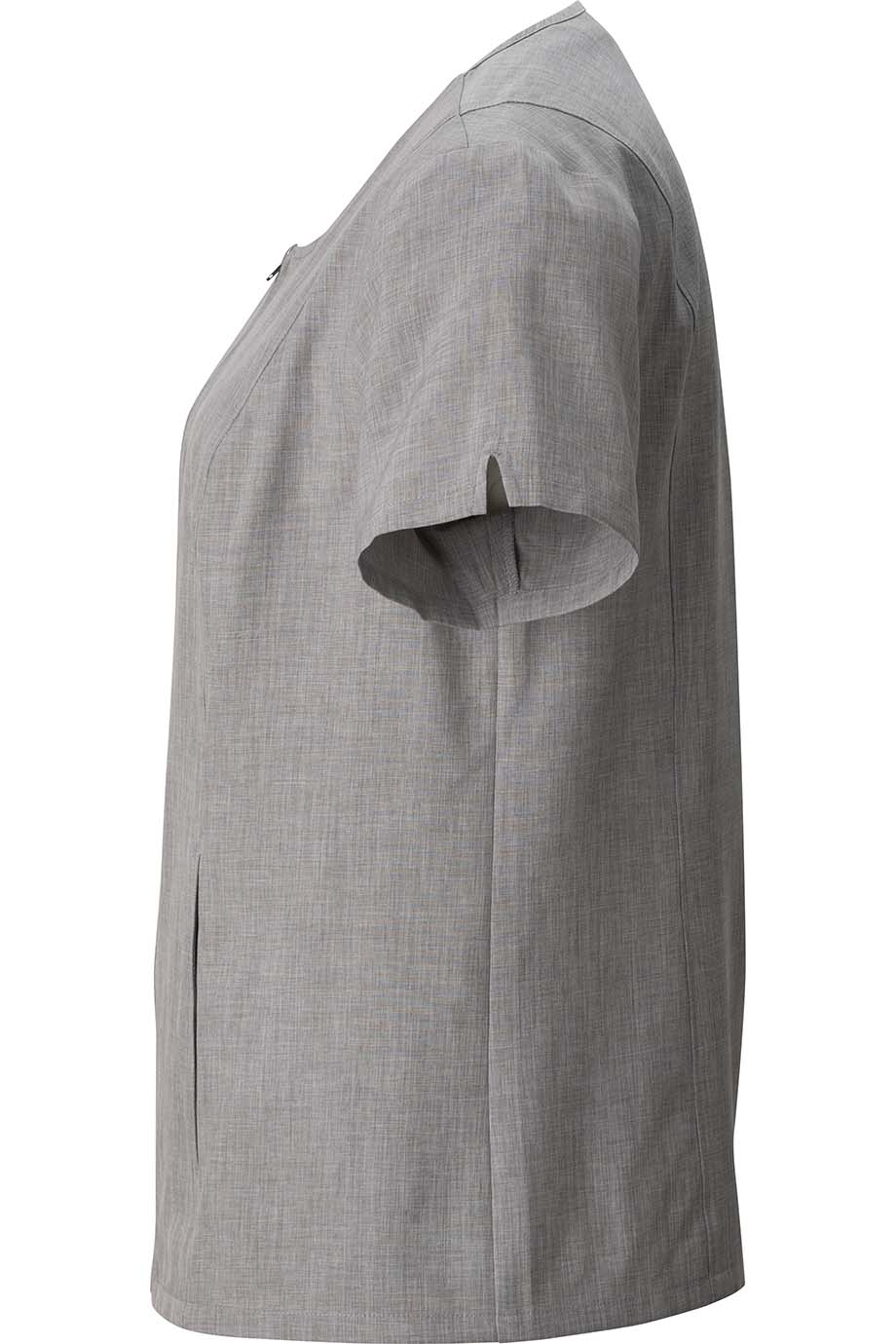 EDWARDS MELANGE FULL ZIP TUNIC