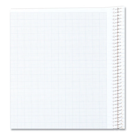 Engineering and Science Notebook, Quadrille Rule (10 sq/in), White Cover, (60) 11 x 8.5 Sheets