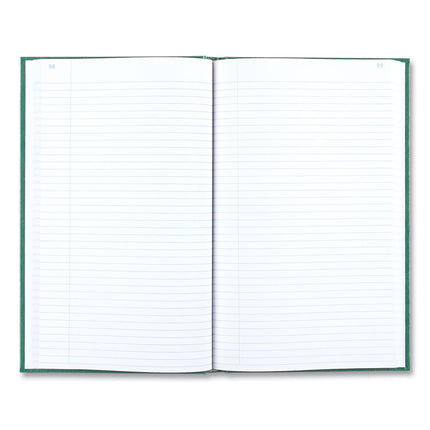 Emerald Series Account Book, Green Cover, 12.25 X 7.25 Sheets, 300 Sheets/book