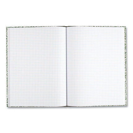 Lab Notebook, Quadrille Rule (5 sq/in), Green Marble Cover, (96) 10.13 x 7.88 Sheets