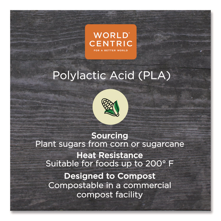 PLA Clear Cold Cups, Souffle, 2 oz, Plastic, Clear, 2,000/Carton