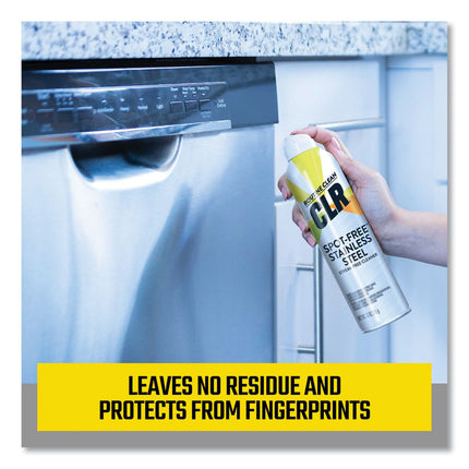 Spot-Free Stainless Steel Cleaner, Citrus, 12 Oz Can, 6/carton